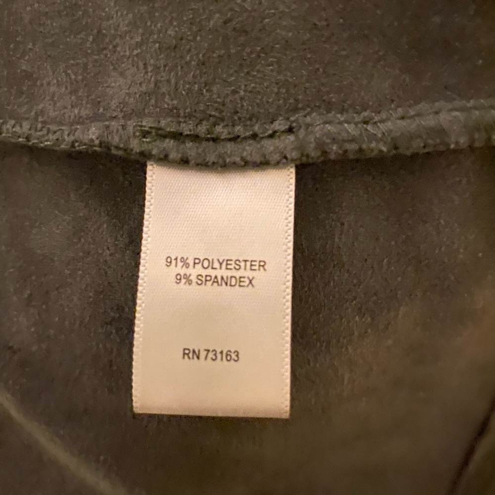 Neiman Marcus Faux Suede Trench Style Vest Size Medium - Picture 7 of 15